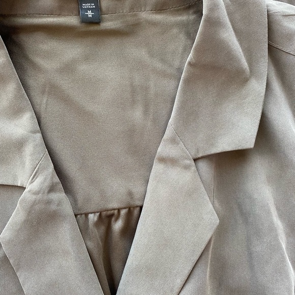 Express Faux Wrap Midi Dress Size M - Picture 4 of 5